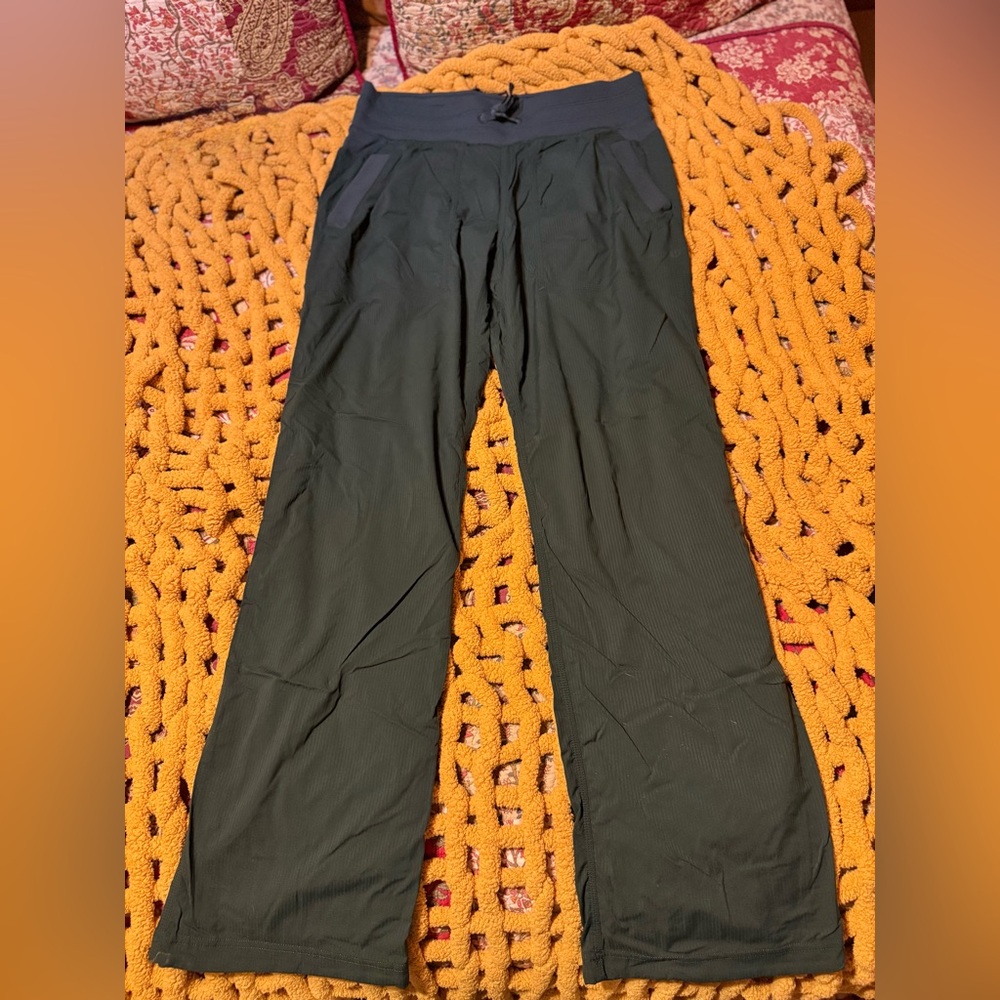 lululemon athletica Black Wide-Leg Pants